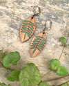 Earthy Leaf Earrings
