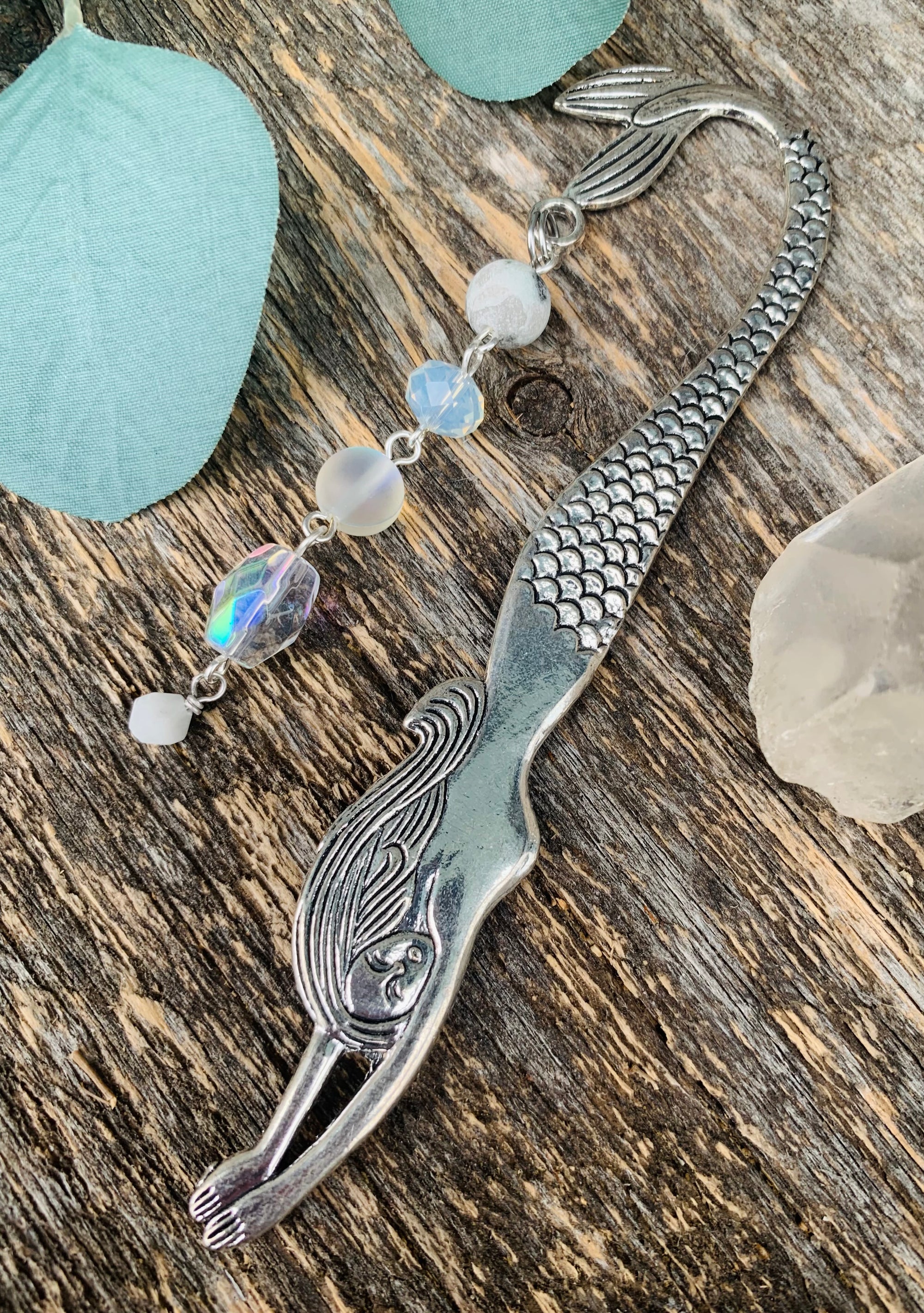 Iridescent Mermaid Bookmark