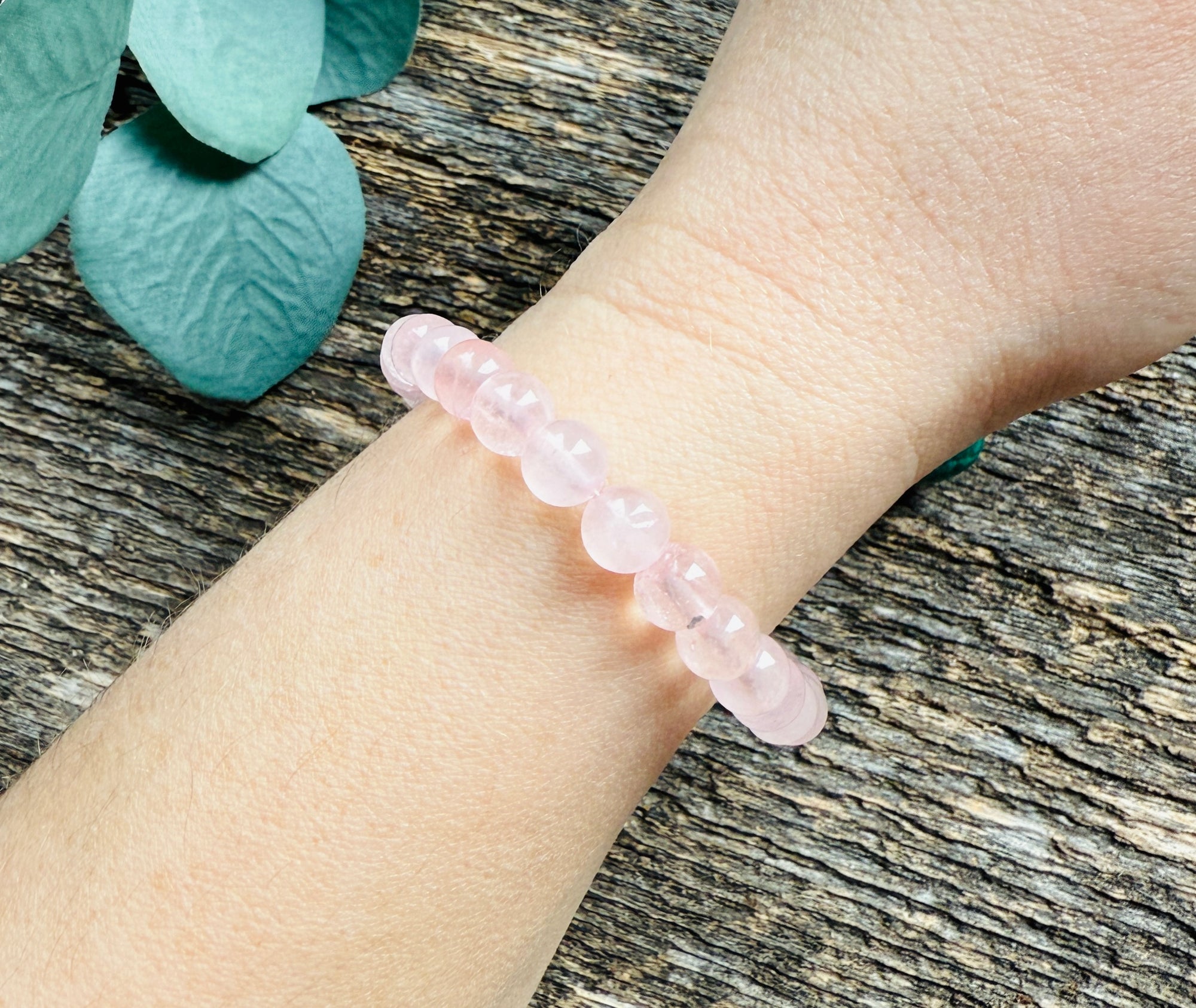 Petite Rose Quartz Signature Gemstone Bracelet