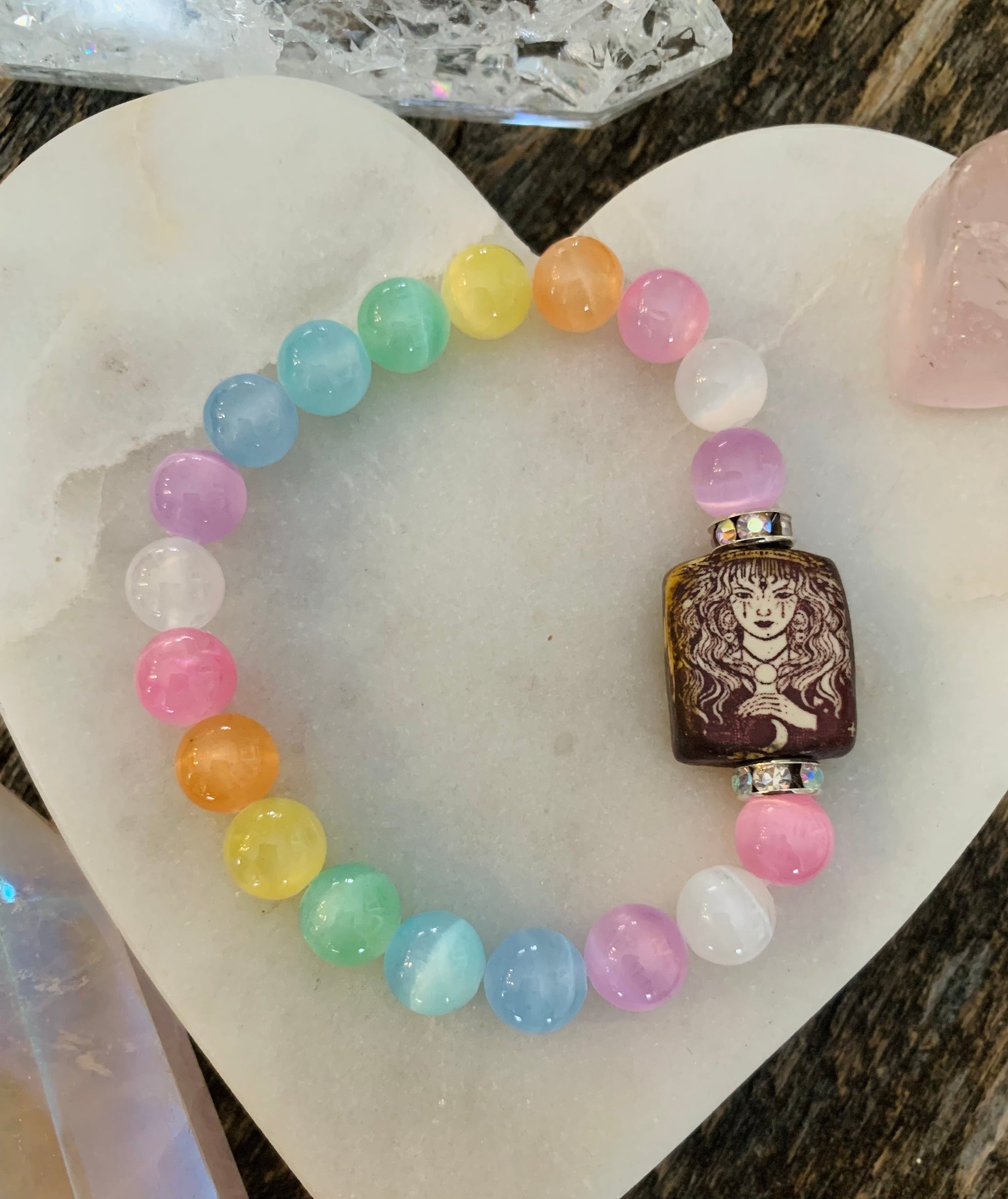 Moondust Quote Bracelet