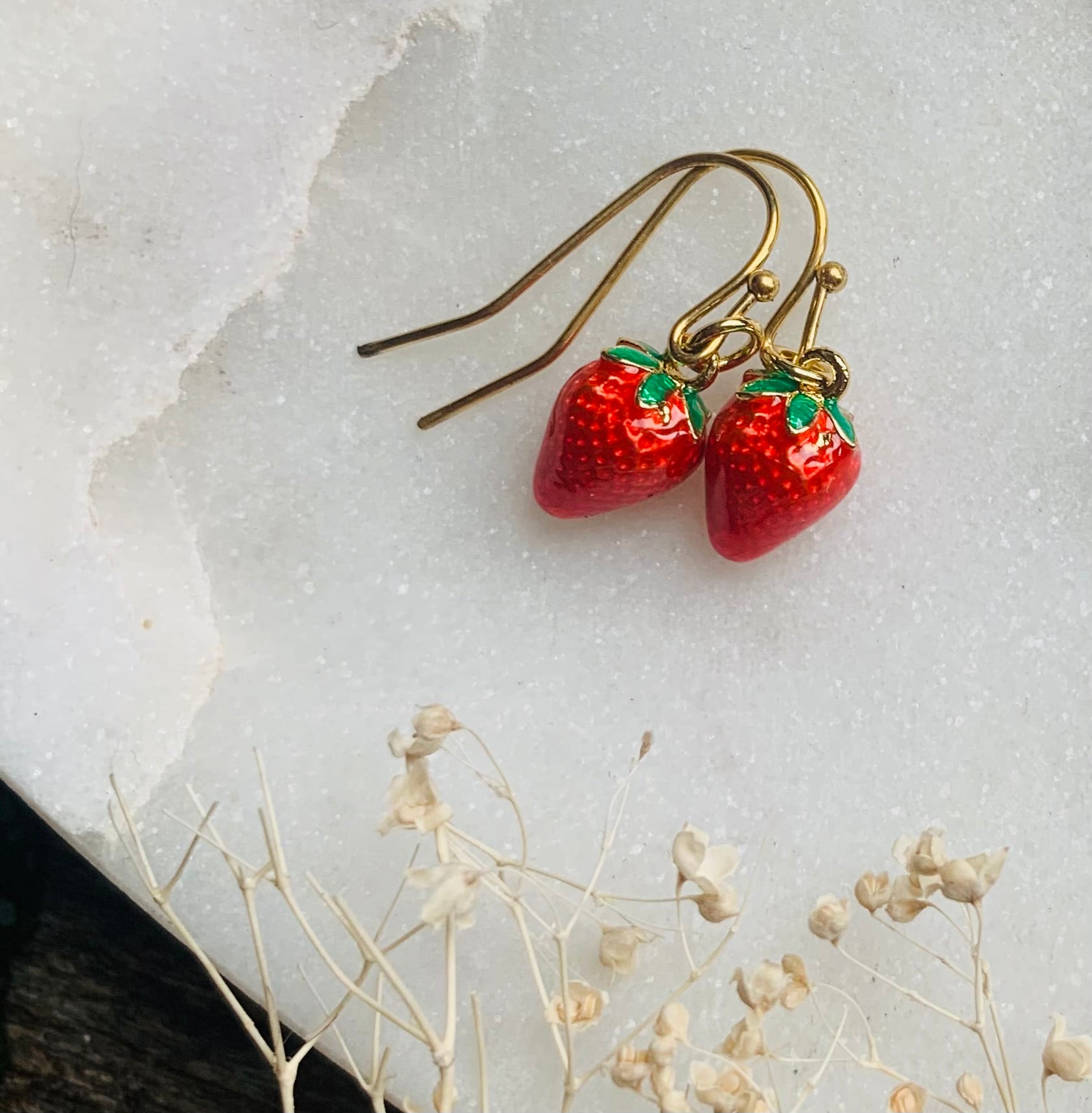Strawberry Earrings