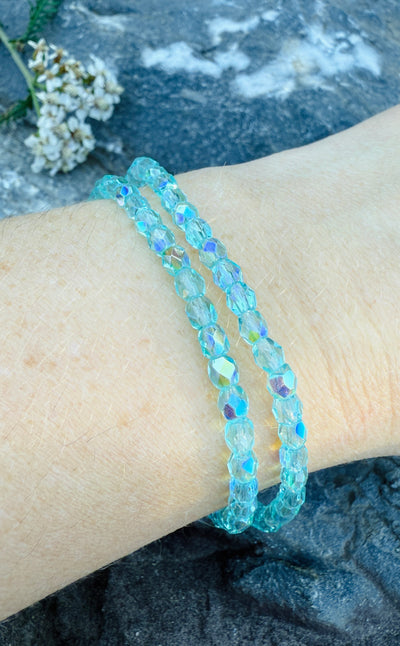 Caribbean Sea Fire Polished Bracelet