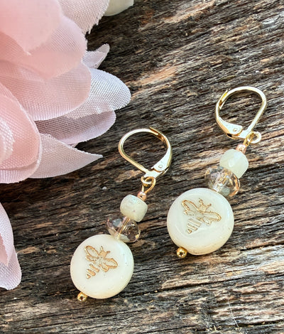 Honey Bee Earrings