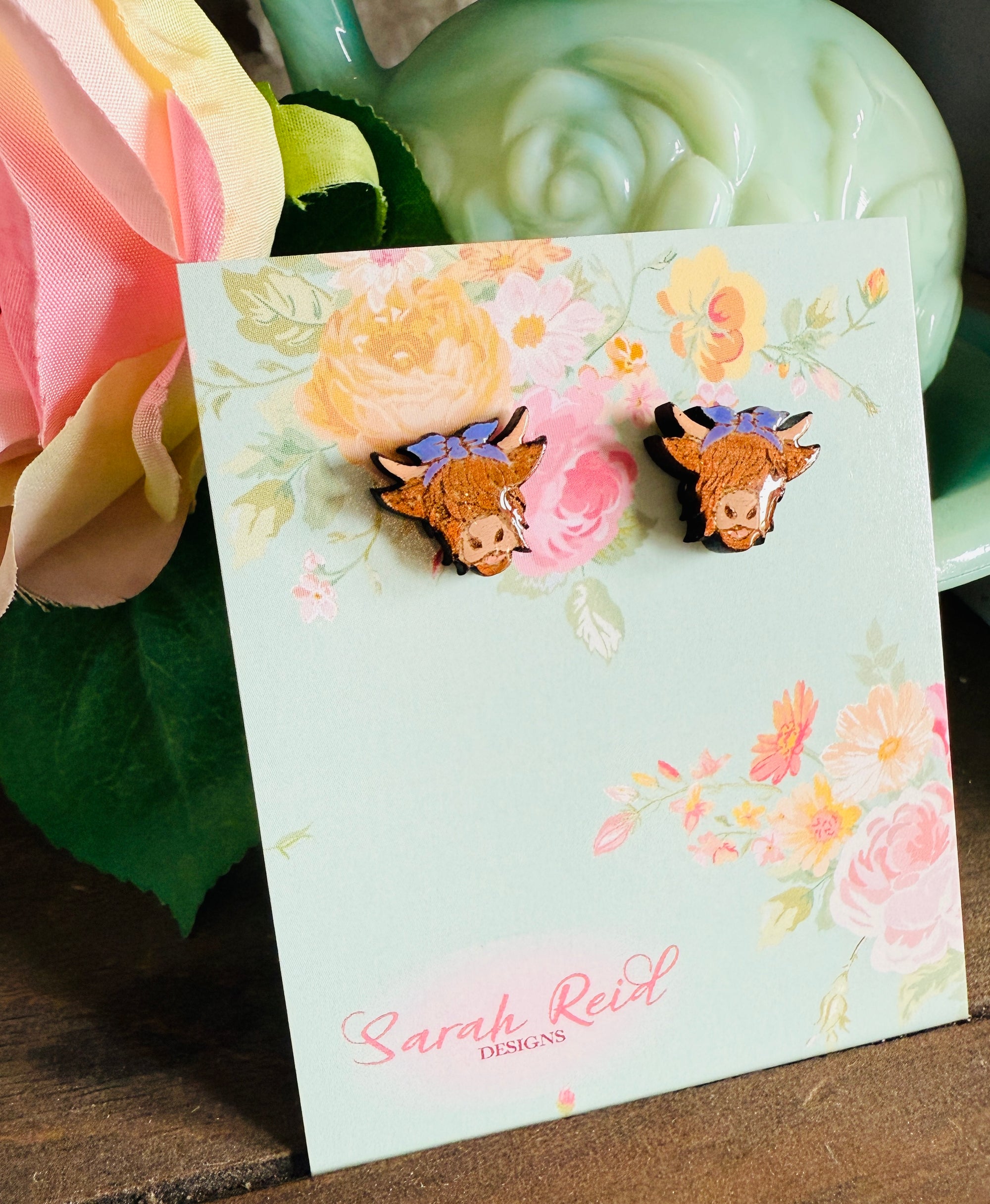 Highland Cow Studs