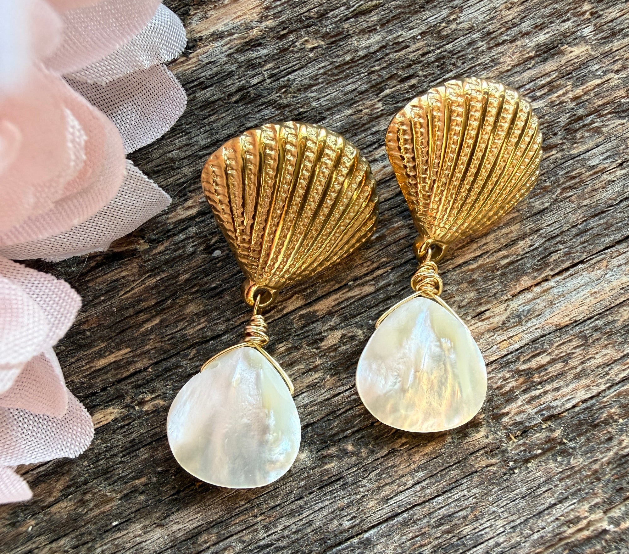 She Sells Seashells Earrings