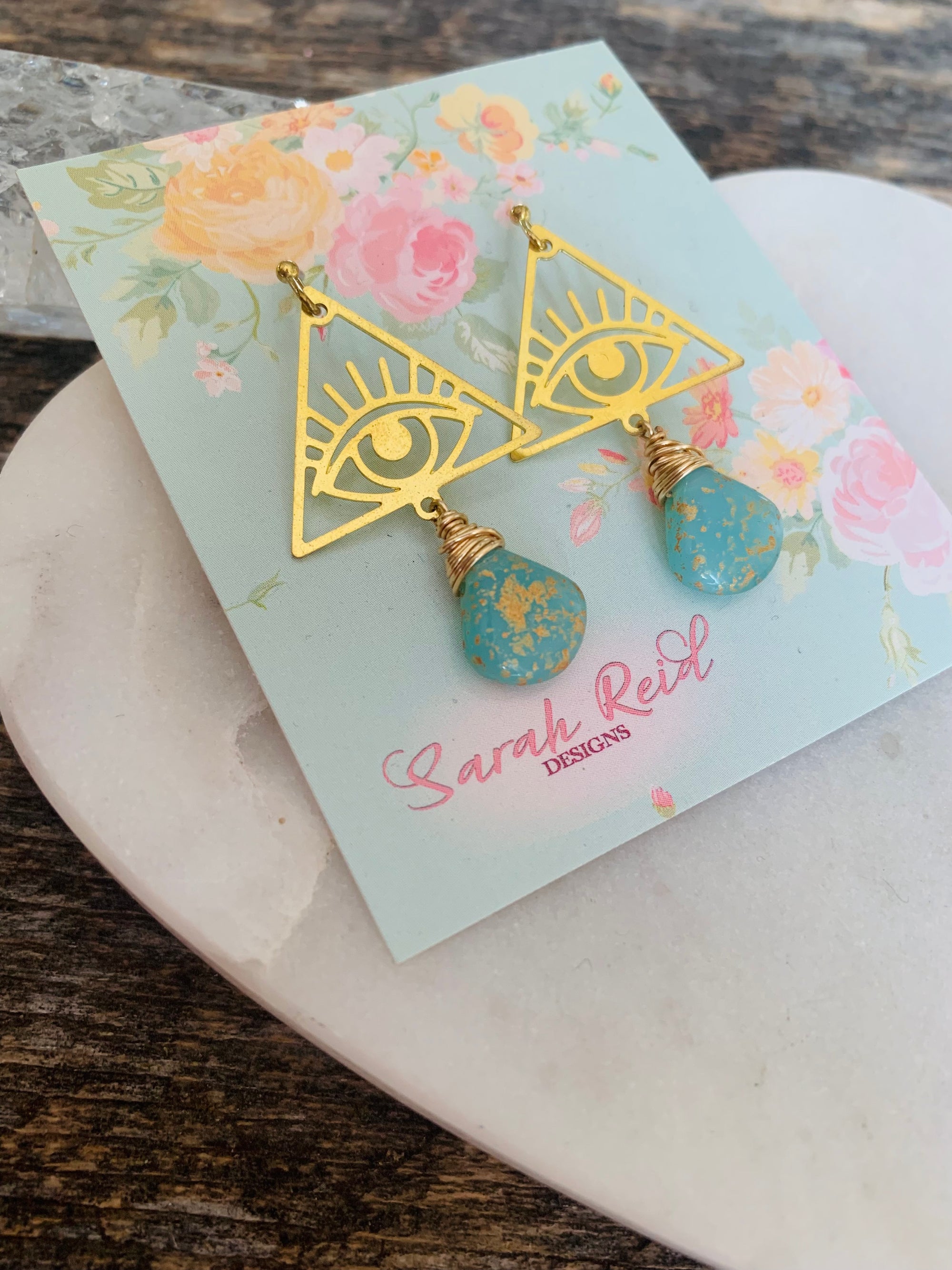 Apollo Evil Eye Earrings