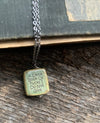 No F**ks Given Sweary Book Necklace