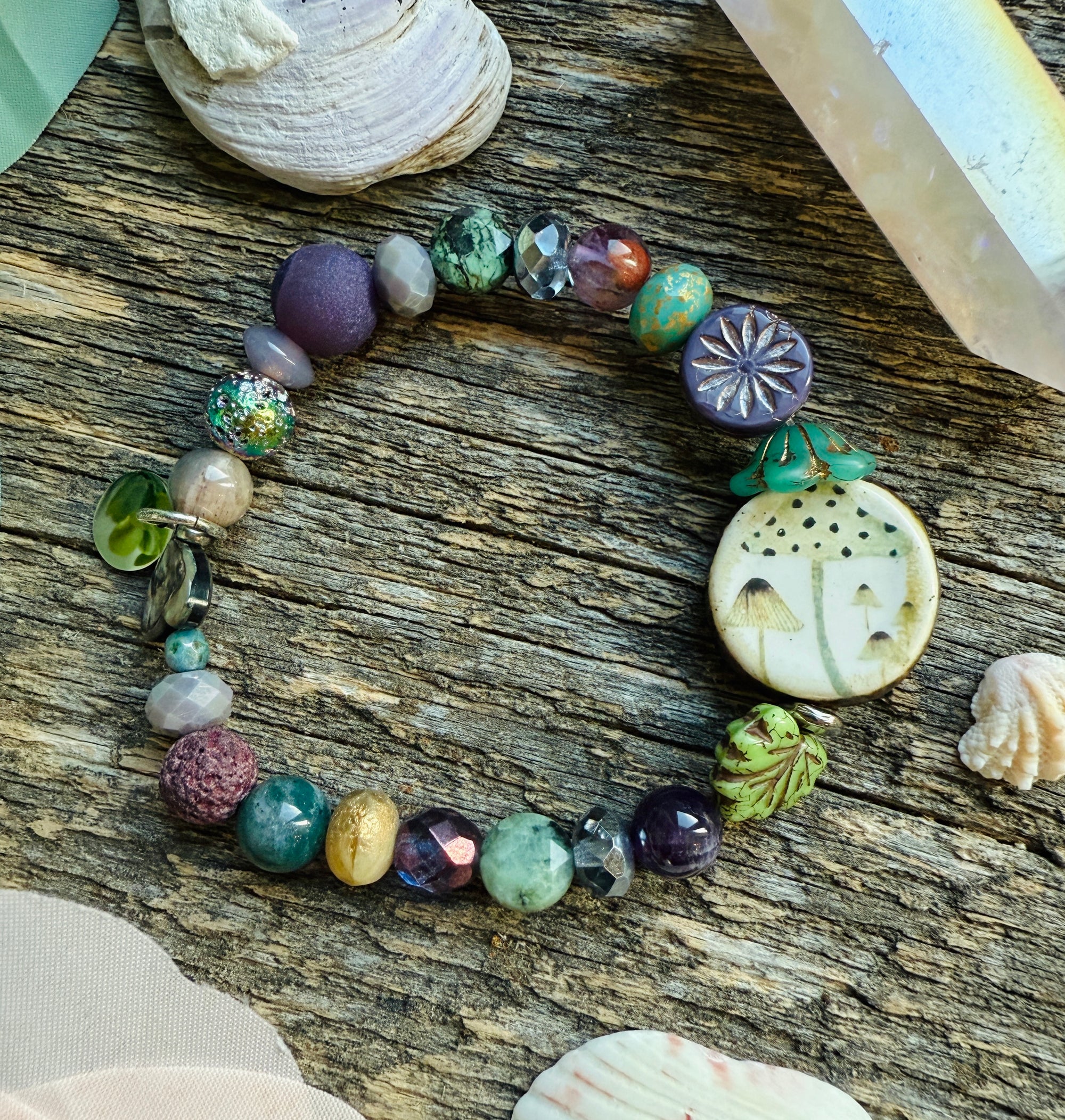 Woodland Witches Quote Bracelet