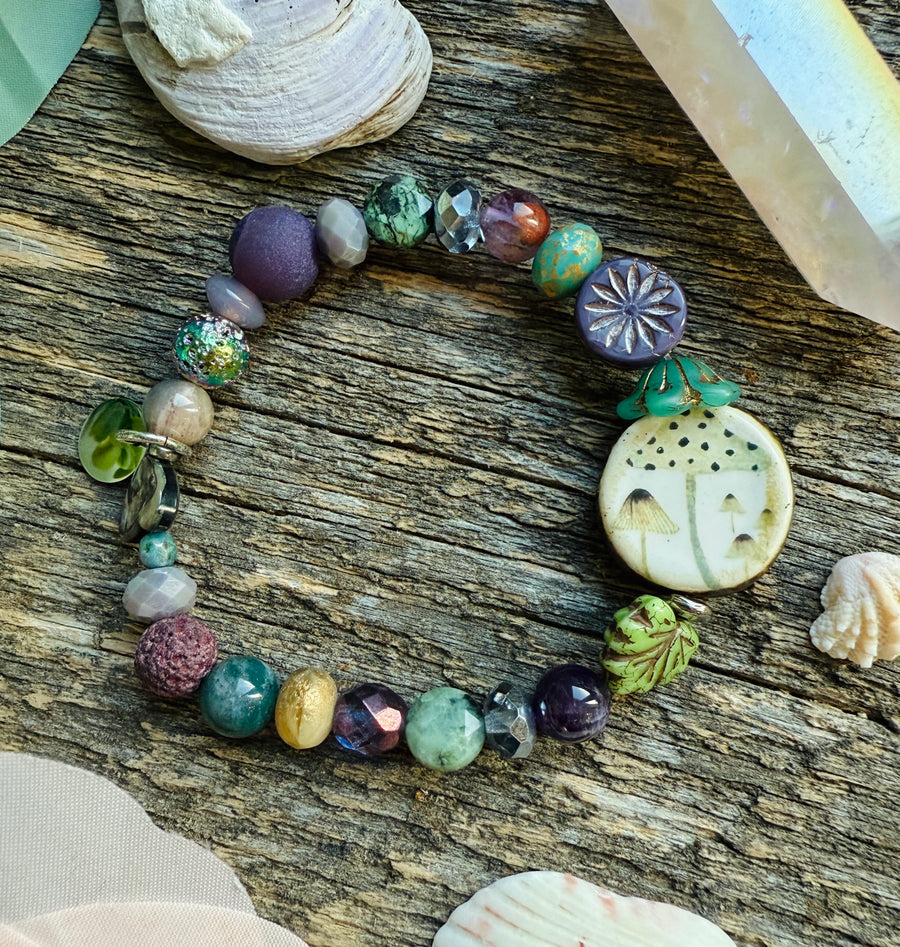 Woodland Witches Quote Bracelet