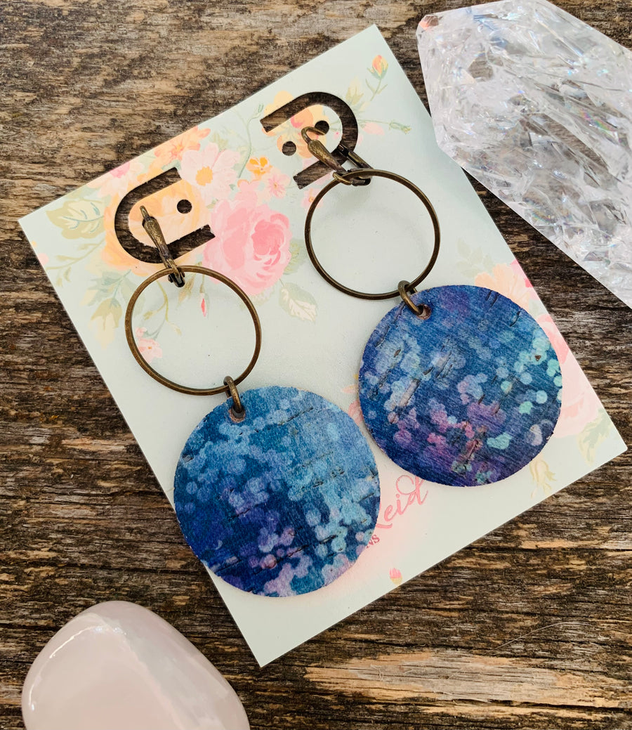 Pixel Sophia Leather Earrings