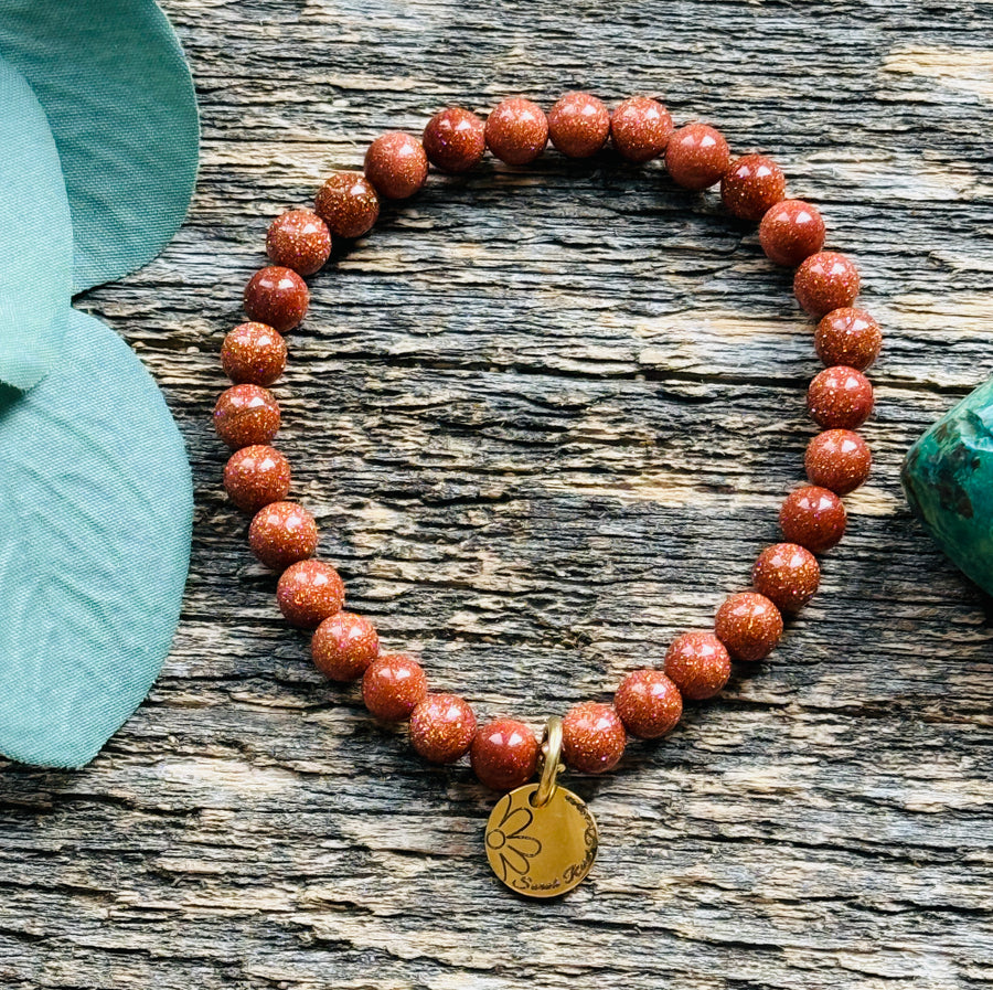 Goldstone Signature Gemstone Bracelet