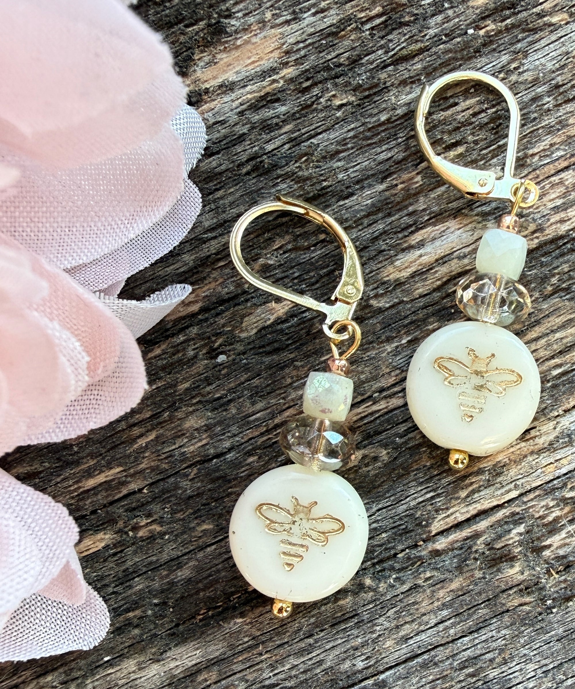Honey Bee Earrings