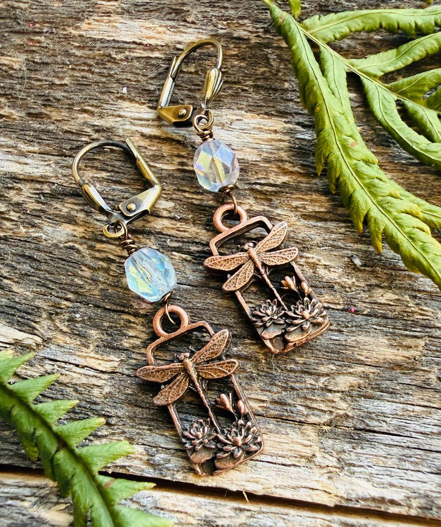 Dragonfly Pond Earrings