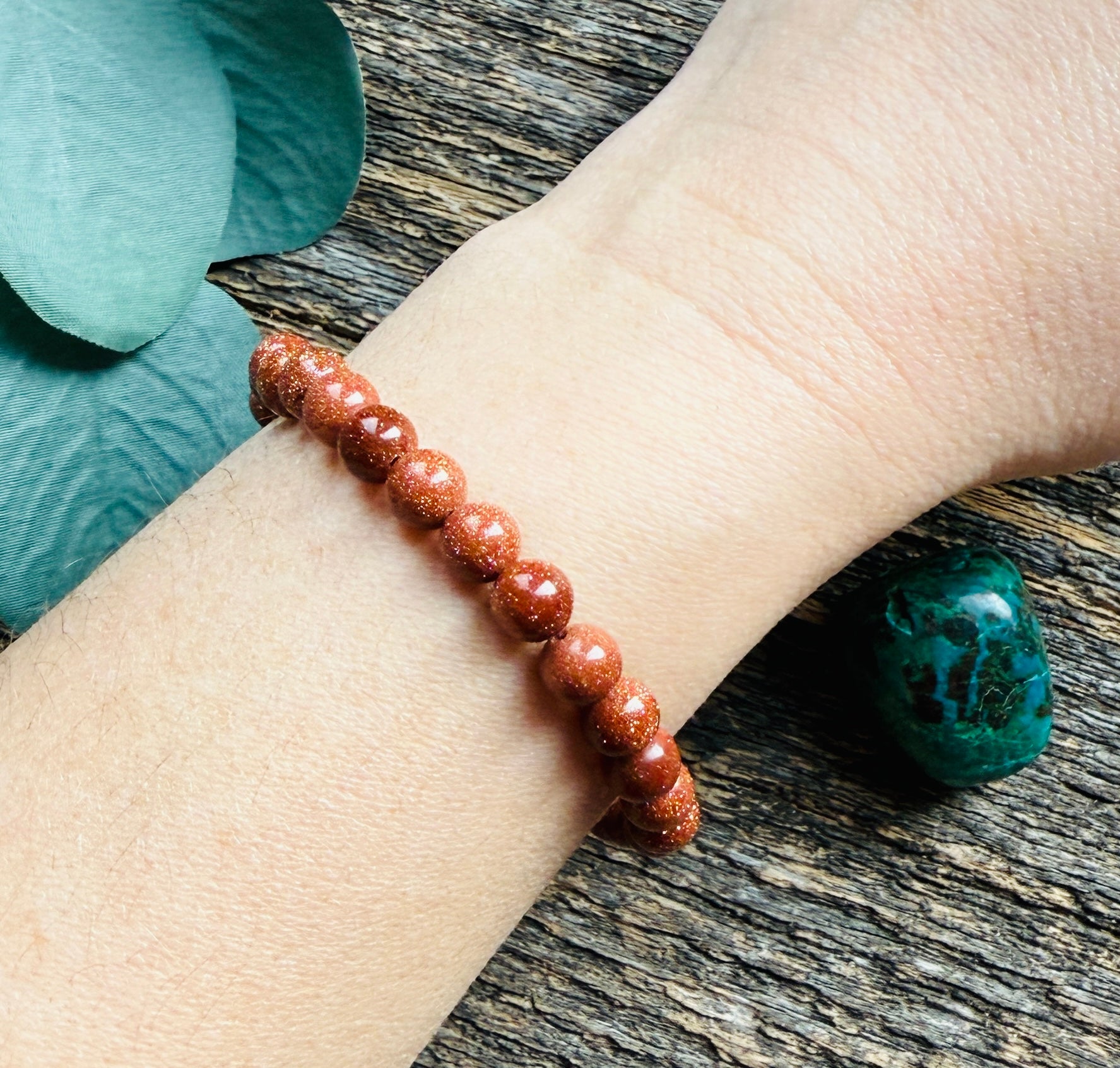 Goldstone Signature Gemstone Bracelet