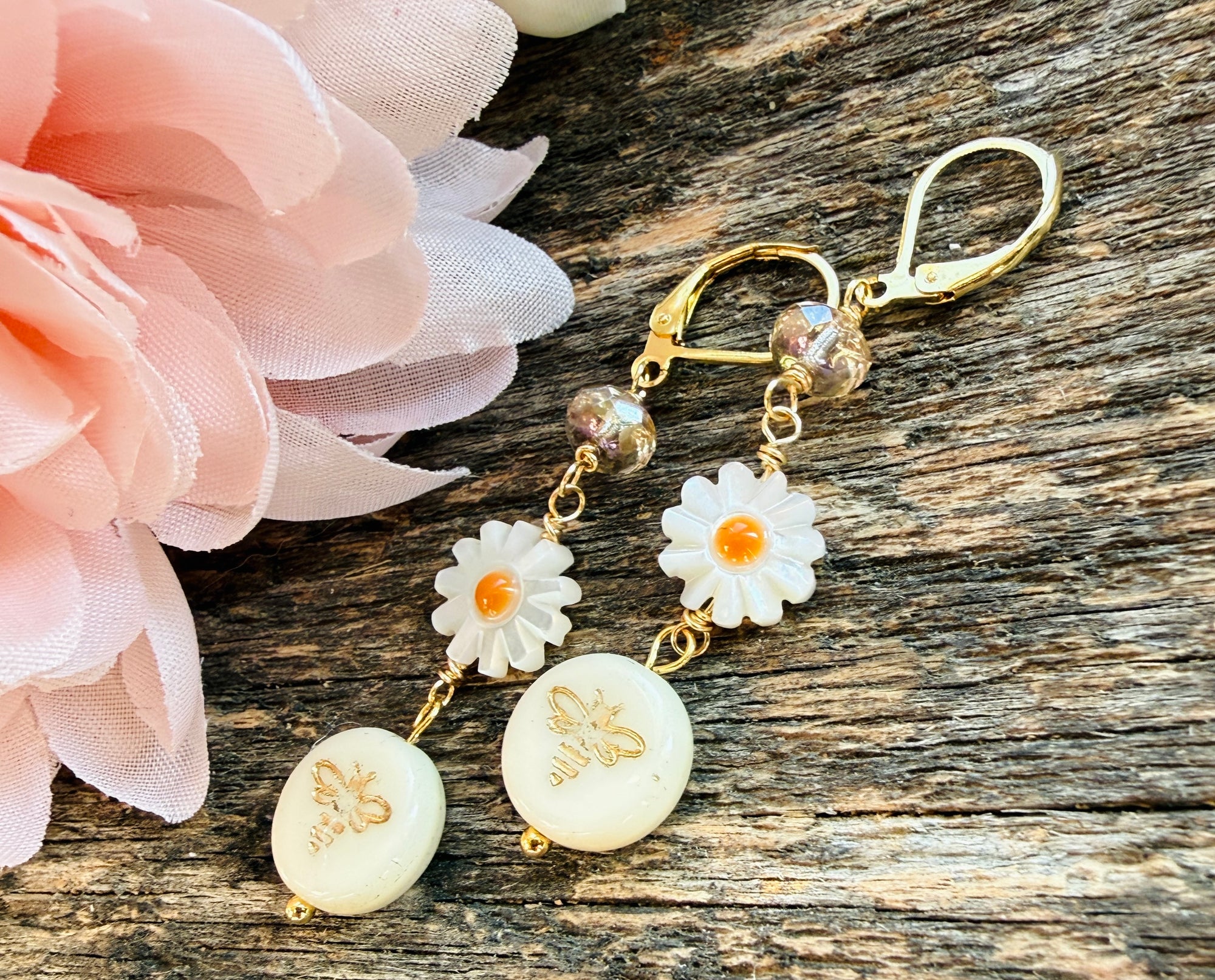 Bee Blossom Earrings