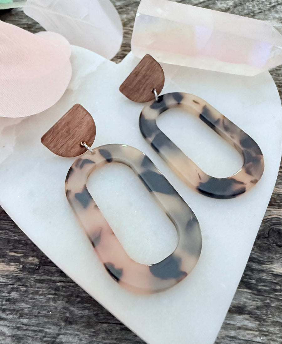 Tortoiseshell Earrings