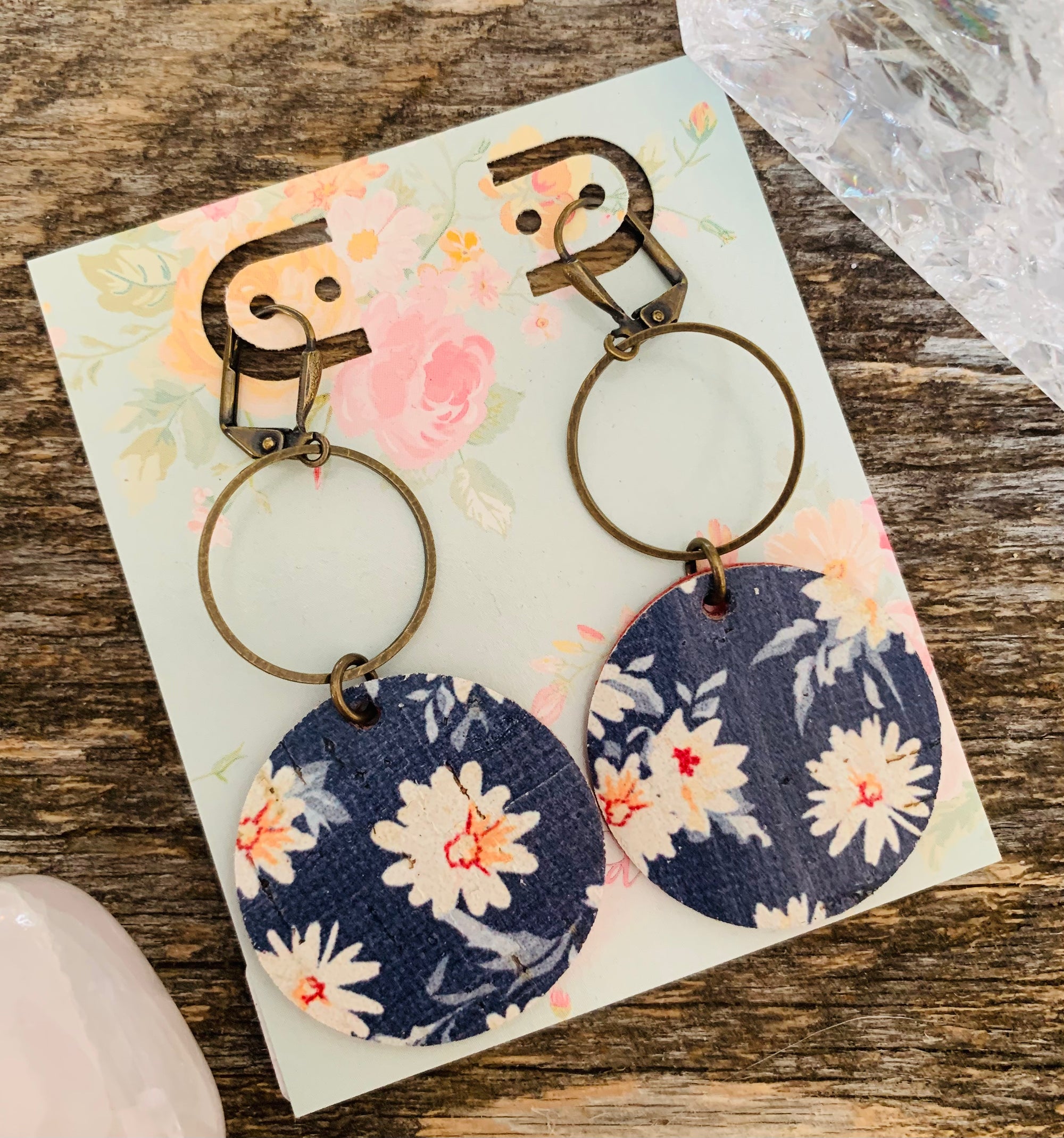 Daisy Sophia Leather Earrings