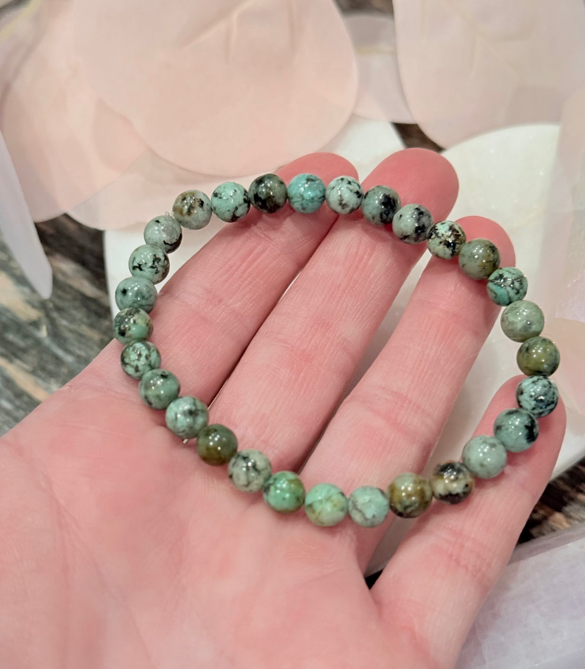 African Turquoise Bracelet