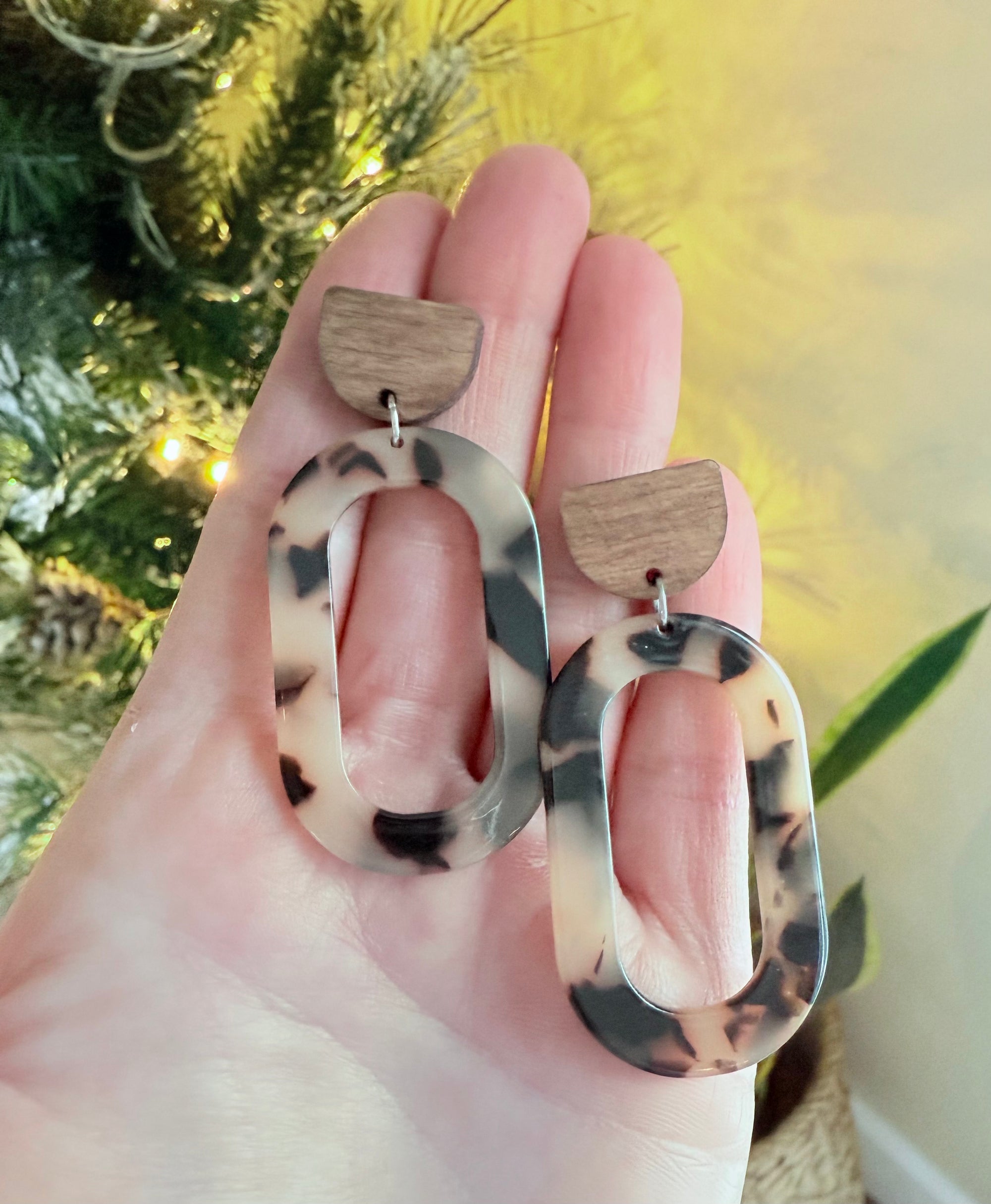 Tortoiseshell Earrings