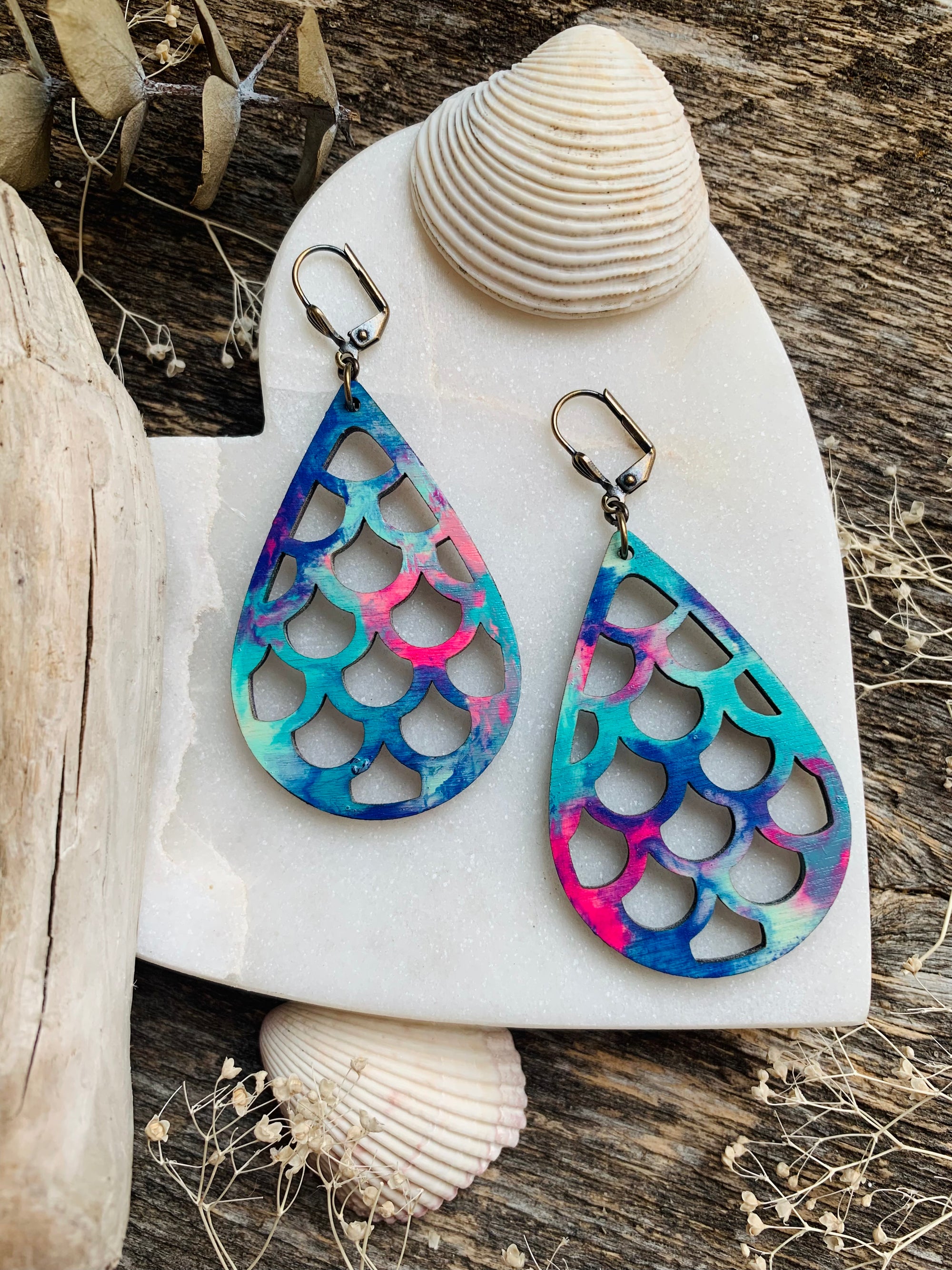 Coastal Mermaid Earrings