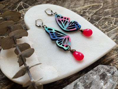Magical Butterfly Wing Earrings