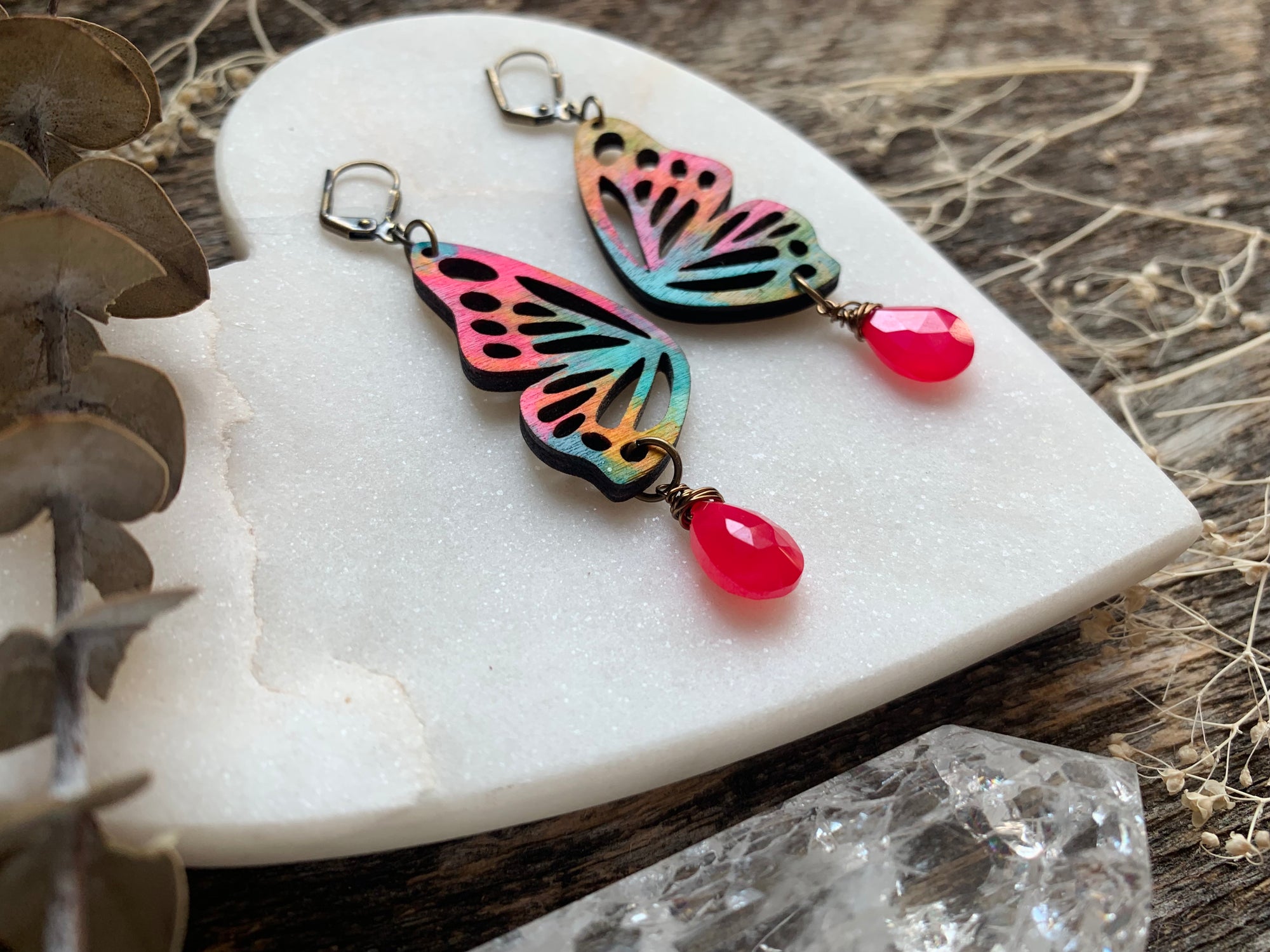Cali Butterfly Wing Earrings