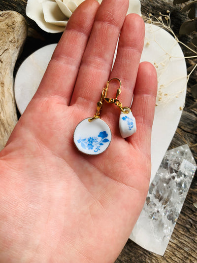 Forget Me Not Tea Party Earrings