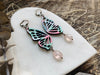 Secret Garden Butterfly Wing Earrings