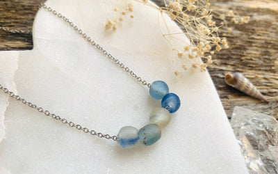 Coastal African Glass Necklace