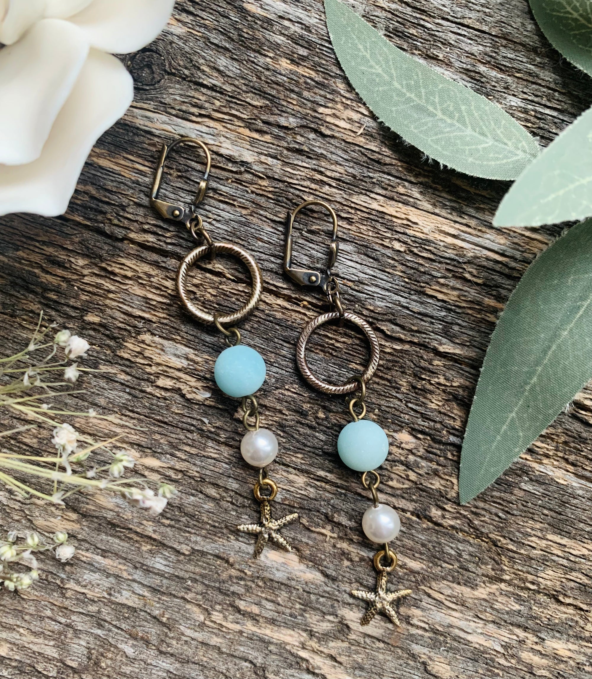 Starfish Dangle Earrings