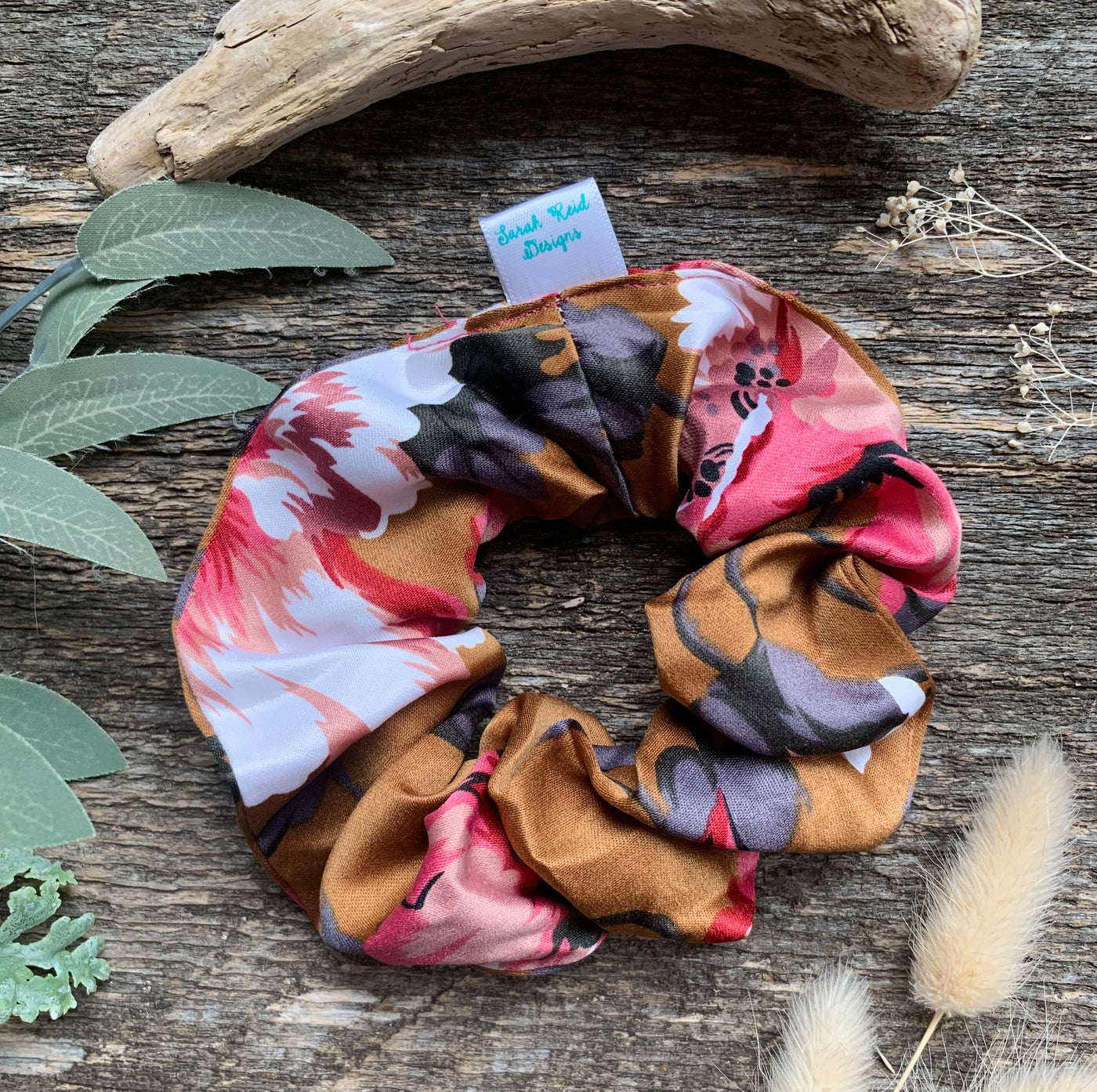 Petite Floral Hair Scrunchie