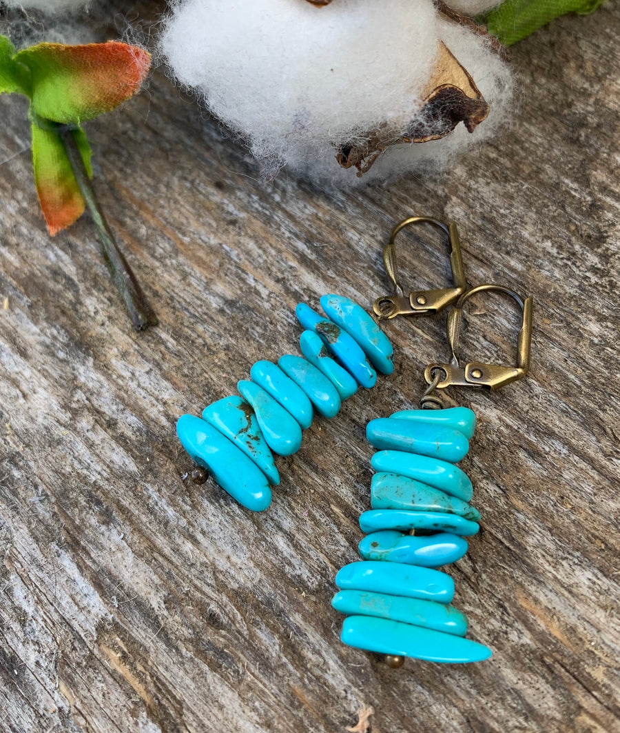 Kingman Turquoise Earrings