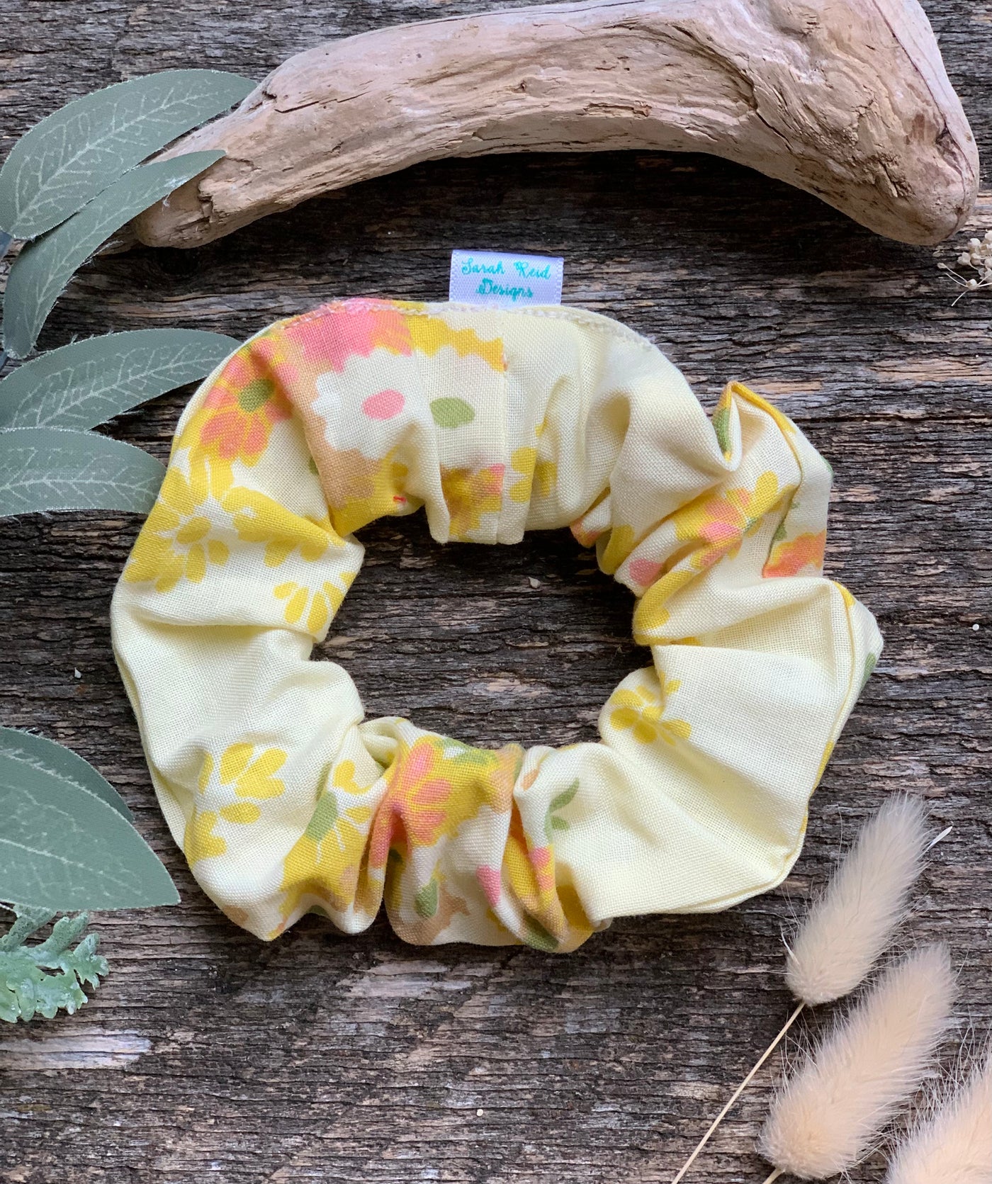 Petite Vintage Sunny Days Hair Scrunchie