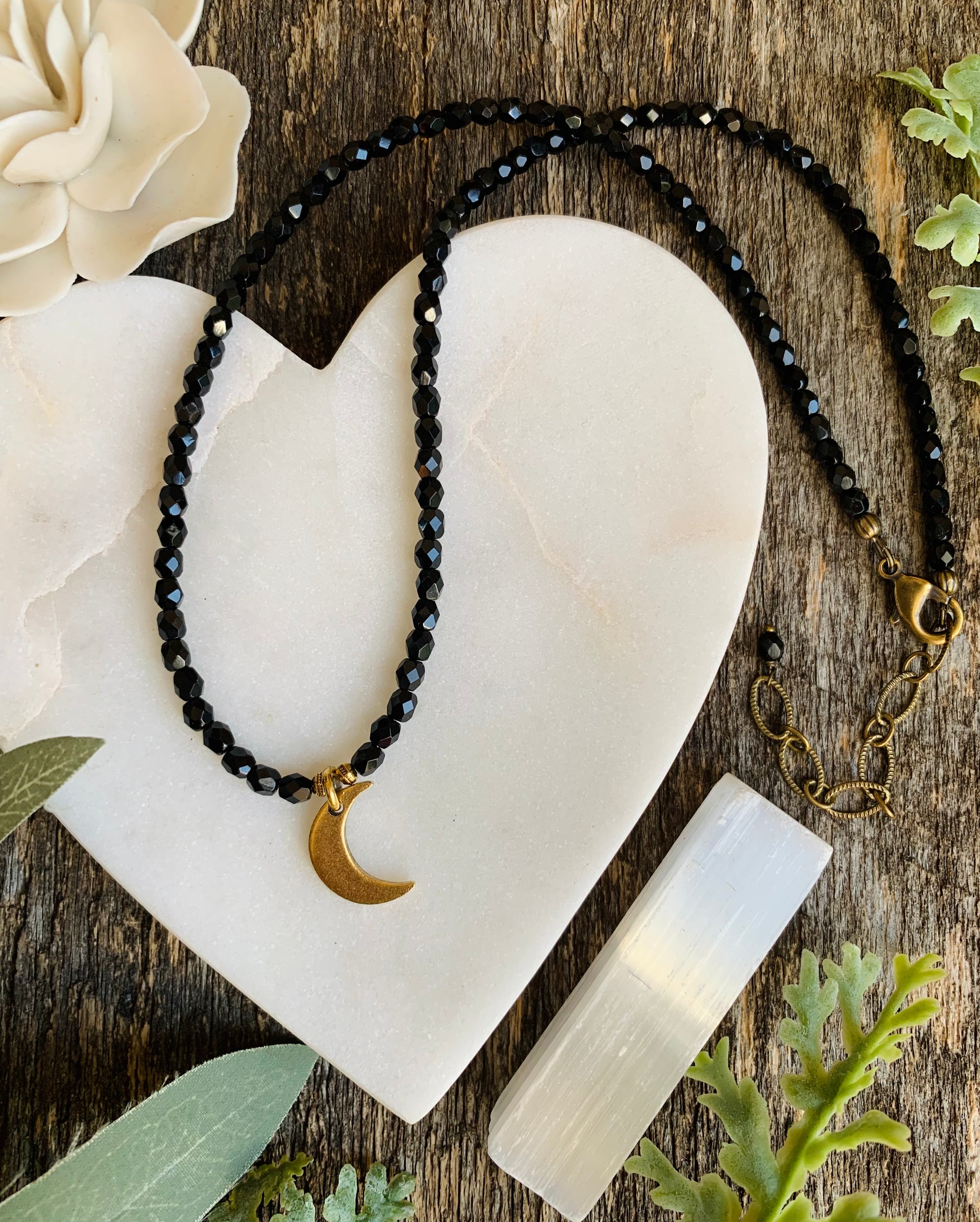 Golden Celestial Goddess Necklace