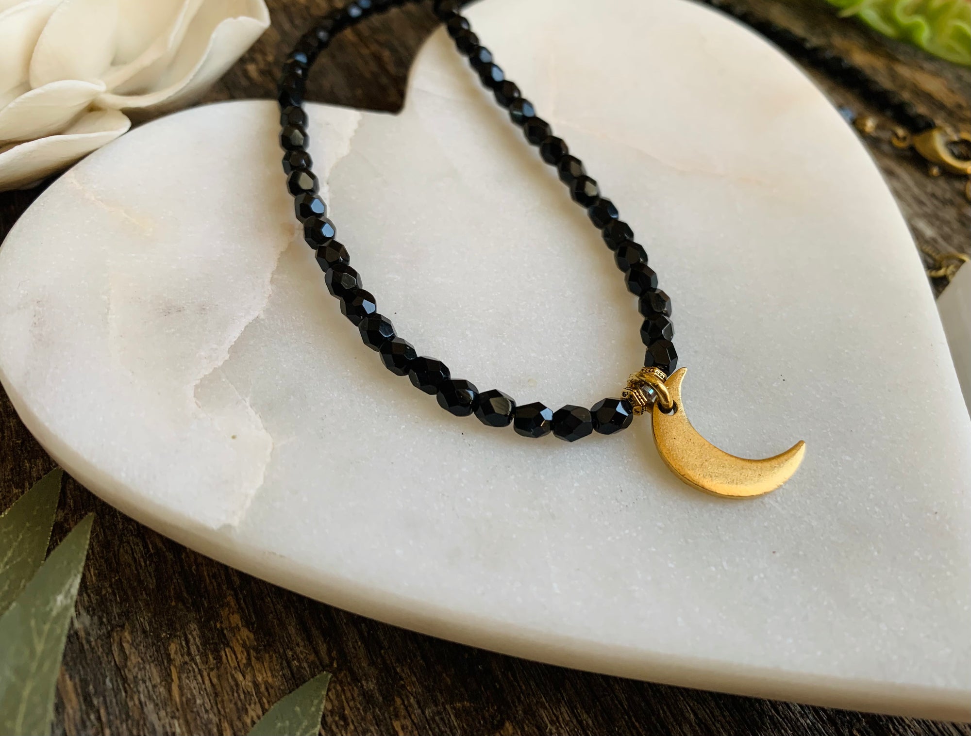 Golden Celestial Goddess Necklace