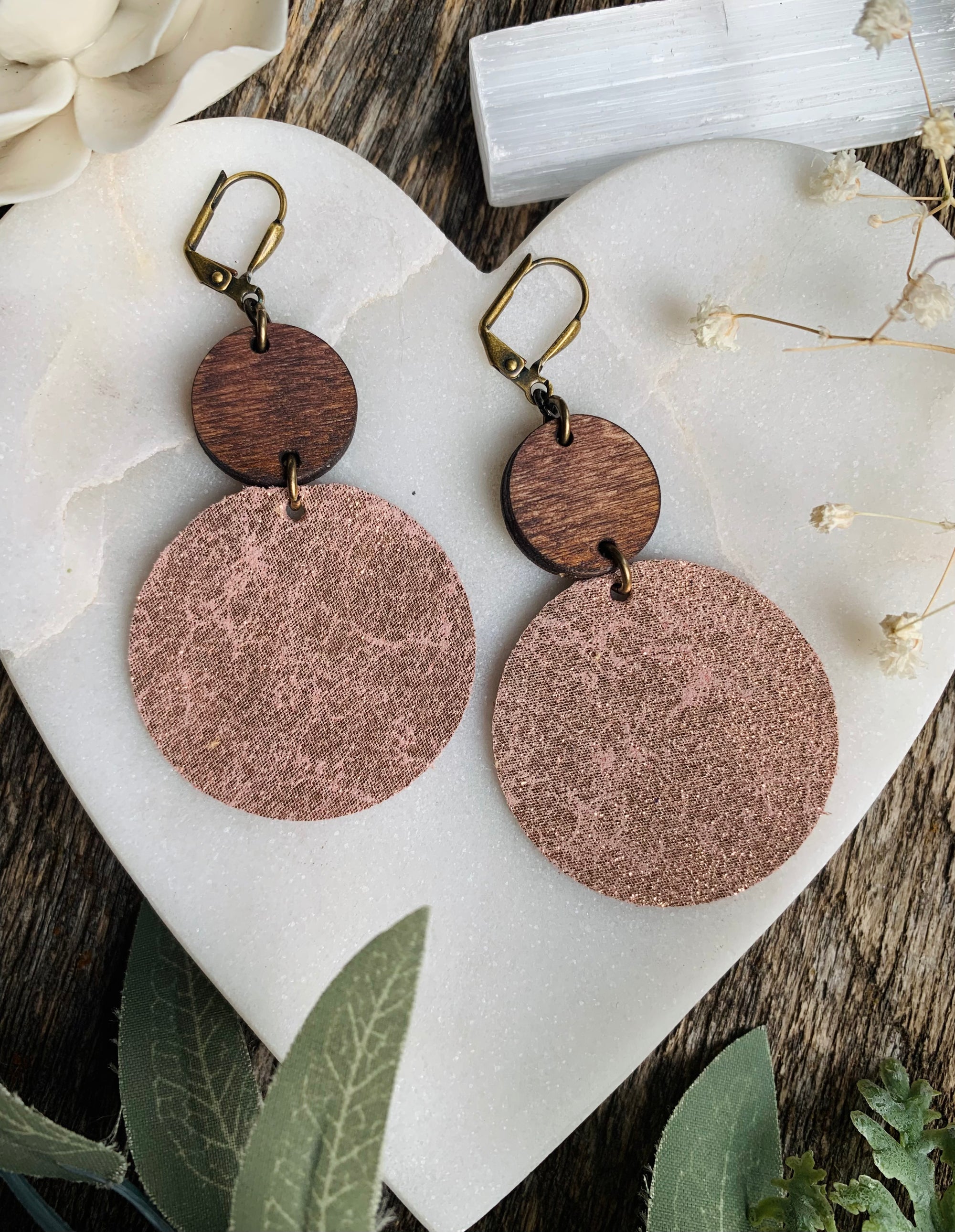 Rose Gold Grace Earrings