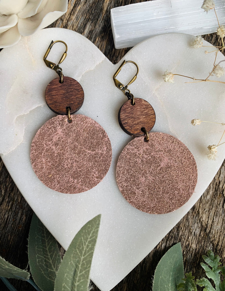 Rose Gold Grace Earrings