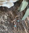 Shimmer Dragonfly Earrings