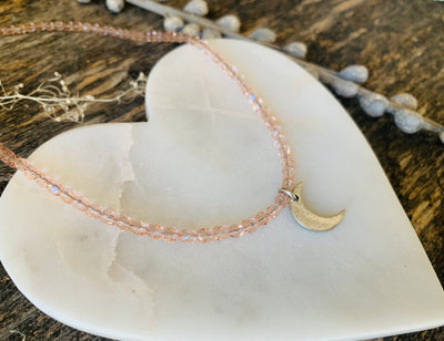 Blush Celestial Goddess Necklace