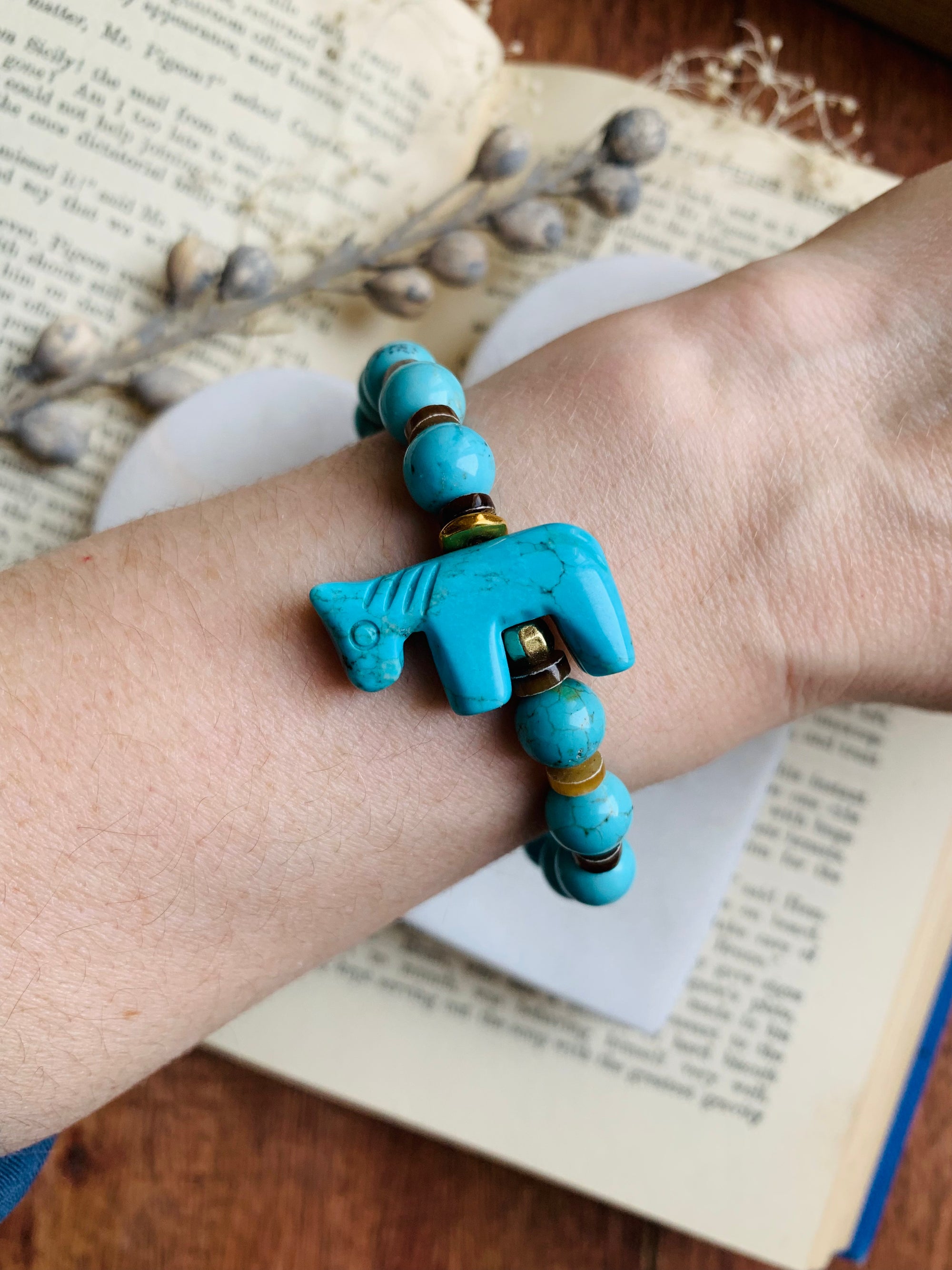 Prairie Pony Turquoise Bracelet