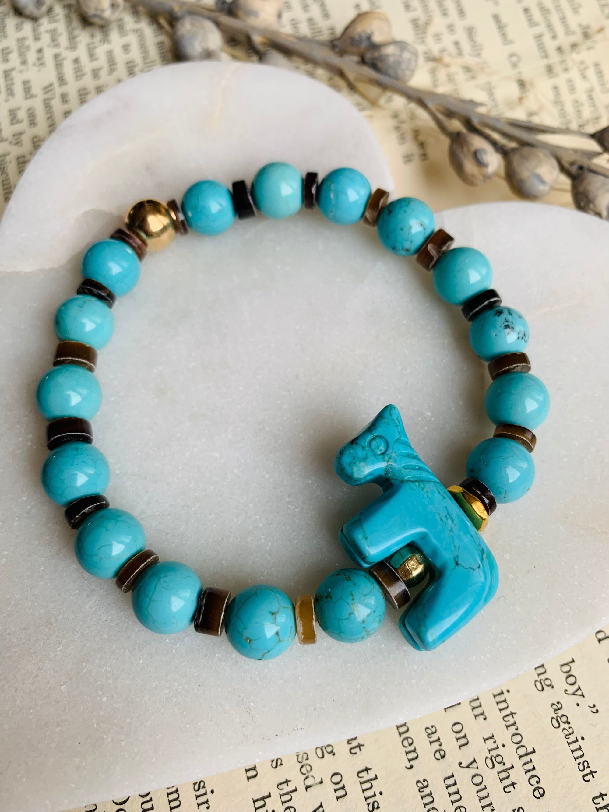 Prairie Pony Turquoise Bracelet