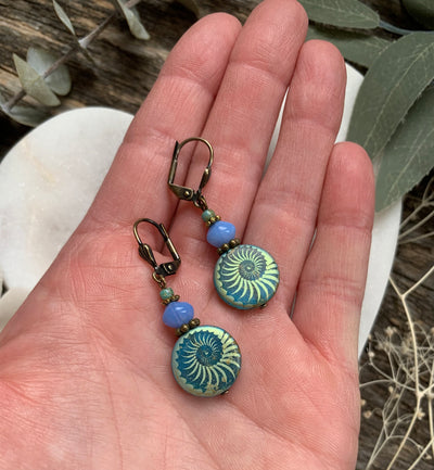 Sea Swirl Earrings