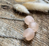 Ballet Pink African Glass Necklace